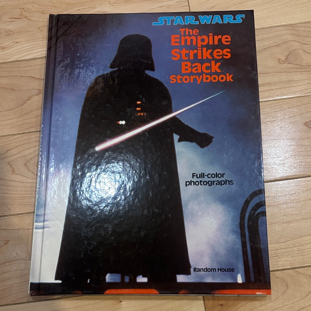 3/$40 - Star Wars The Empire Strikes Back Storybook 1980 hardcover Random House
